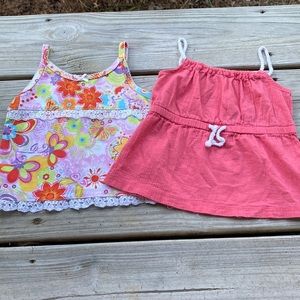 18 month 4 dresses and 2 tank tops